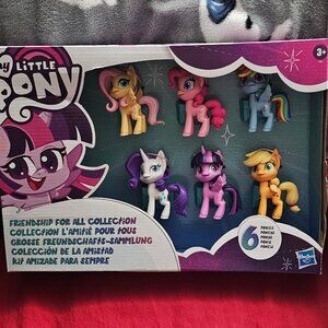 My Little Pony Friendship for All - 6 Ponies Figure Collection - NEW IN BOX